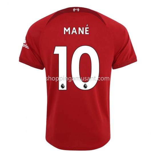 Maillot de Foot Liverpool Mane 10 Domicile 2022-2023 Manche Courte