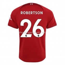 Maillot de Foot Liverpool Robertson 26 Domicile 2022-2023 Manche Courte