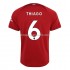 Maillot de Foot Liverpool Thiago 6 Domicile 2022-2023 Manche Courte