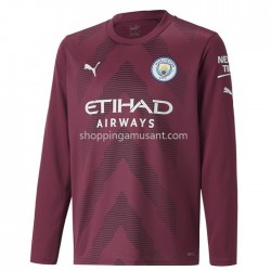 Maillot de Foot Manchester City Gardien Domicile 2022-2023 Manche Longue