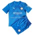 Maillot de Foot Manchester City Enfant Extérieur 2022-2023 Manche Courte