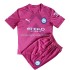 Maillot de Foot Manchester City Gardien Enfant Domicile 2022-2023 Manche Courte