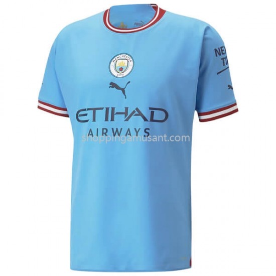 Maillot de Foot Manchester City Domicile 2022-2023 Manche Courte
