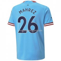 Maillot de Foot Manchester City Mahrez 26 Domicile 2022-2023 Manche Courte