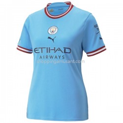 Maillot de Foot Manchester City Féminine Domicile 2022-2023 Manche Courte