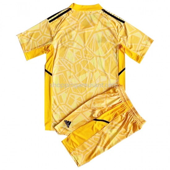 Maillot de Foot Manchester United Gardien Enfant Domicile 2022-2023 Manche Courte