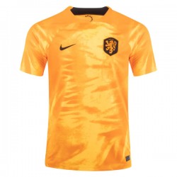 Maillot de Foot Pays-Bas Domicile Coupe du Monde 2022 Manche Courte
