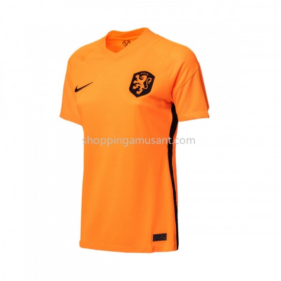 Maillot de Foot Pays-Bas Féminine Domicile 2022 Manche Courte