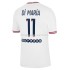 Maillot de Foot Paris Saint-Germain Di Maria 11 4ème 2021-2022 Manche Courte