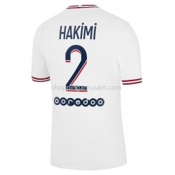 Maillot de Foot Paris Saint-Germain Hakimi 2 4ème 2021-2022 Manche Courte