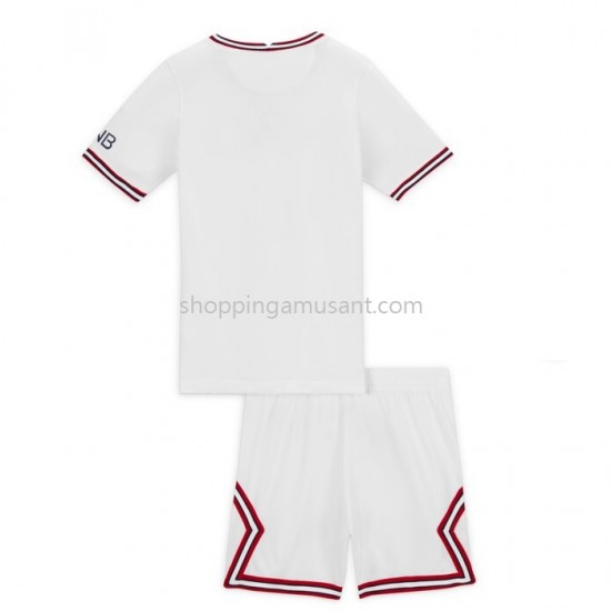Maillot de Foot Paris Saint-Germain Enfant 4ème 2021-2022 Manche Courte