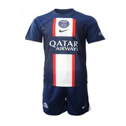 Maillot de Foot Paris Saint-Germain Enfant Domicile 2022-2023 Manche Courte