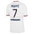 Maillot de Foot Paris Saint-Germain Kylian Mbappe 7 4ème 2021-2022 Manche Courte