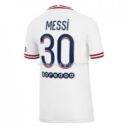 Maillot de Foot Paris Saint-Germain Lionel Messi 30 4ème 2021-2022 Manche Courte