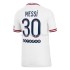 Maillot de Foot Paris Saint-Germain Lionel Messi 30 4ème 2021-2022 Manche Courte