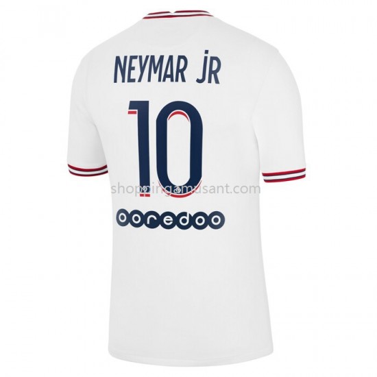 Maillot de Foot Paris Saint-Germain Neymar Jr 10 4ème 2021-2022 Manche Courte