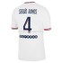 Maillot de Foot Paris Saint-Germain Sergio Ramos 4 4ème 2021-2022 Manche Courte