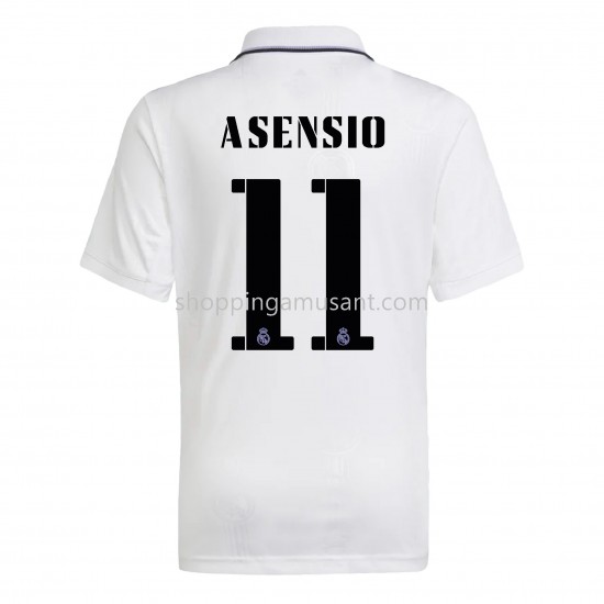 Maillot de Foot Real Madrid Asensio 11 Domicile 2022-2023 Manche Courte