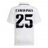 Maillot de Foot Real Madrid Camavinga 25 Domicile 2022-2023 Manche Courte