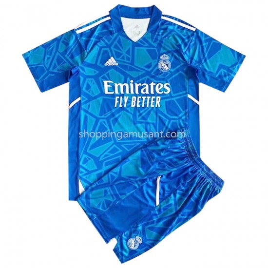 Maillot de Foot Real Madrid Gardien Enfant Domicile 2022-2023 Manche Courte