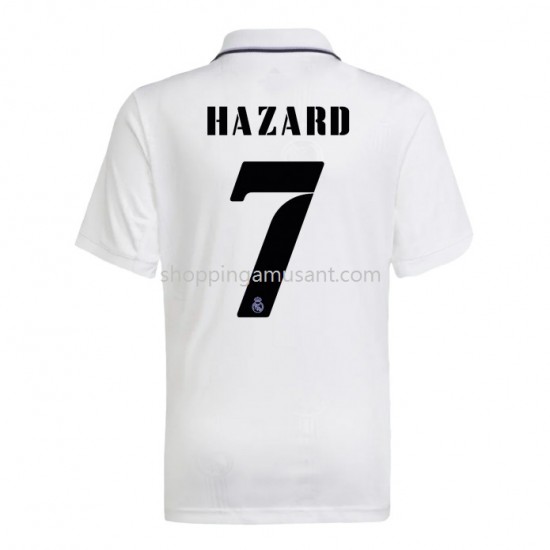 Maillot de Foot Real Madrid Hazard 7 Domicile 2022-2023 Manche Courte