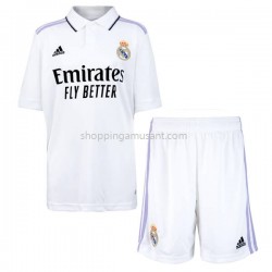 Maillot de Foot Real Madrid Enfant Domicile 2022-2023 Manche Courte