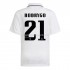Maillot de Foot Real Madrid Rodrygo 21 Domicile 2022-2023 Manche Courte