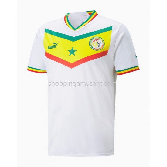 Maillot de Foot Sénégal Domicile Coupe du Monde 2022 Manche Courte