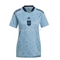 Maillot de Foot Espagne Féminine Extérieur 2022 Manche Courte