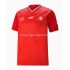 Maillot de Foot Suisse Domicile Coupe du Monde 2022 Manche Courte