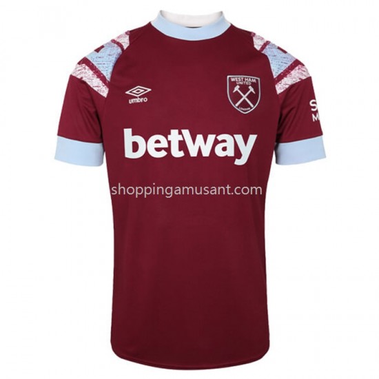 Maillot de Foot West Ham United Domicile 2022-2023 Manche Courte