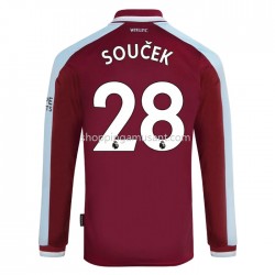 Maillot de Foot West Ham United Tomas Domicile 2021-2022 Manche Longue