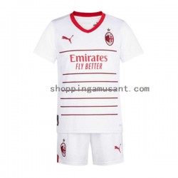 Maillot de Foot AC Milan Enfant Extérieur 2022-2023 Manche Courte