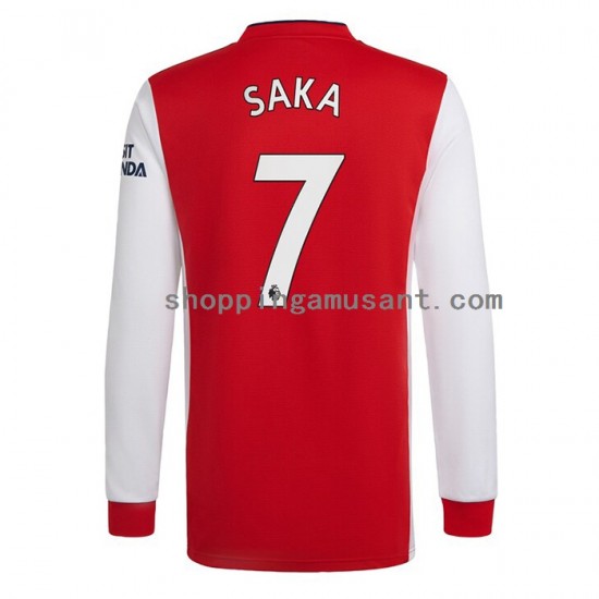 Maillot de Foot Arsenal Bukayo Saka 7 Homme Domicile 2022-2023 Manche Longue