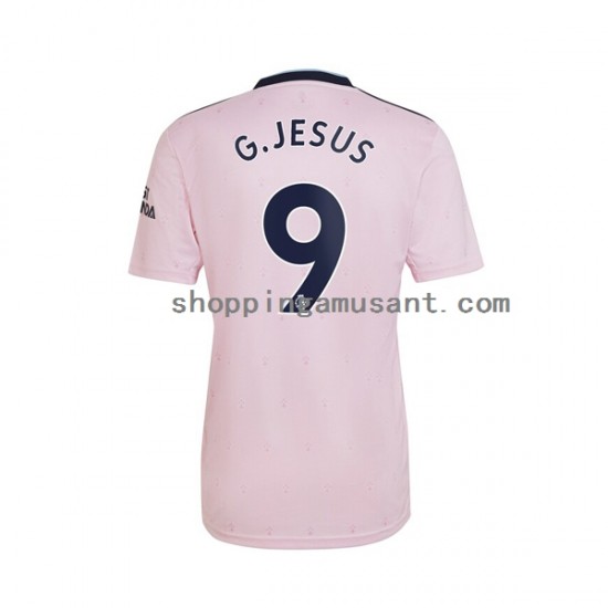 Maillot de Foot Arsenal Gabriel Jesus 9 Homme Neutre 2022-2023 Manche Courte