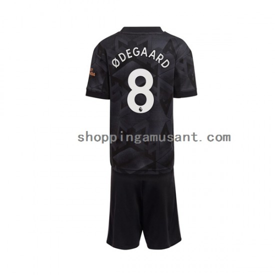 Maillot de Foot Arsenal Odegaard 8 Enfant Extérieur 2022-2023 Manche Courte