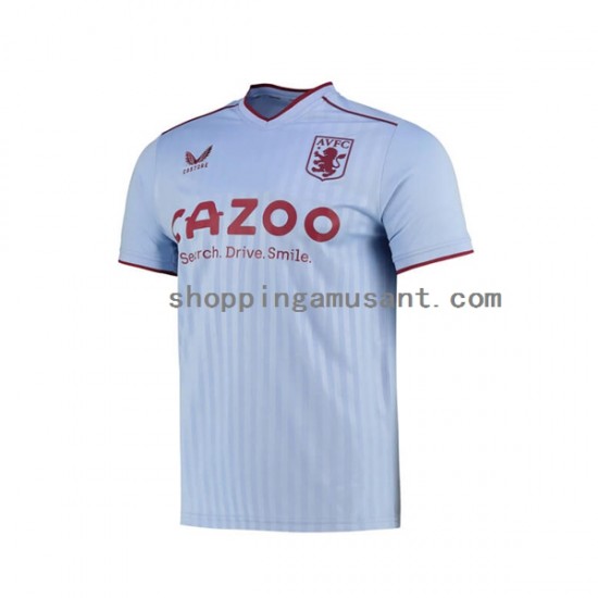 Maillot de Foot Aston Villa Homme Extérieur 2022-2023 Manche Courte