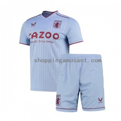 Maillot de Foot Aston Villa Enfant Extérieur 2022-2023 Manche Courte