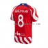 Maillot de Foot Atlético Madrid Antoine Griezmann 8 Homme Domicile 2022-2023 Manche Courte