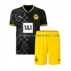 Maillot de Foot Borussia Dortmund Enfant Extérieur 2022-2023 Manche Courte