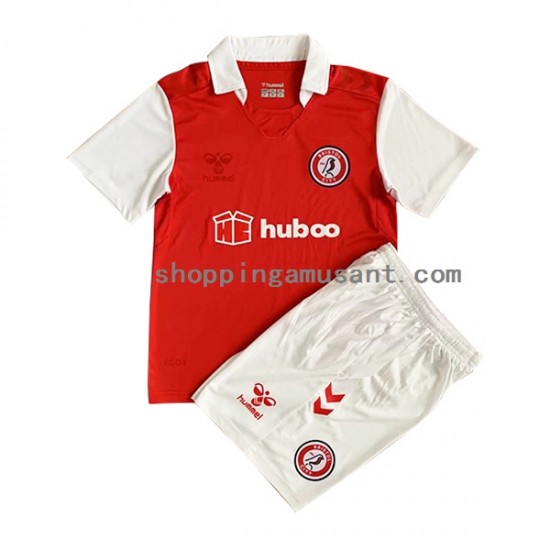 Maillot de Foot Bristol City Enfant Domicile 2022-2023 Manche Courte