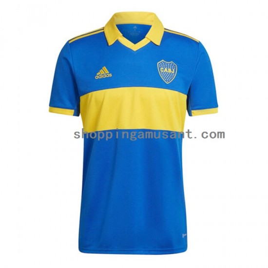 Maillot de Foot CA Boca Juniors Homme Domicile 2022-2023 Manche Courte