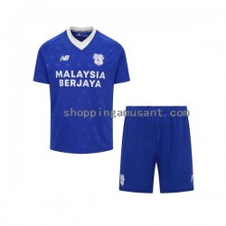 Maillot de Foot Cardiff City Enfant Domicile 2022-2023 Manche Courte