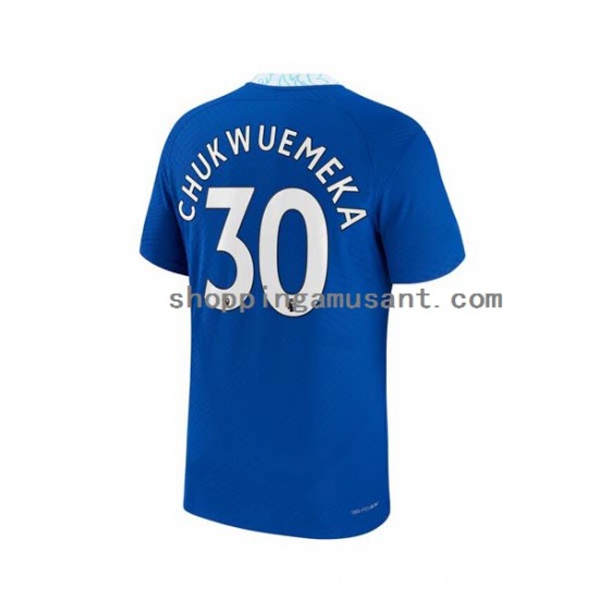 Maillot de Foot Chelsea Chukwuemeka 30 Homme Domicile 2022-2023 Manche Courte