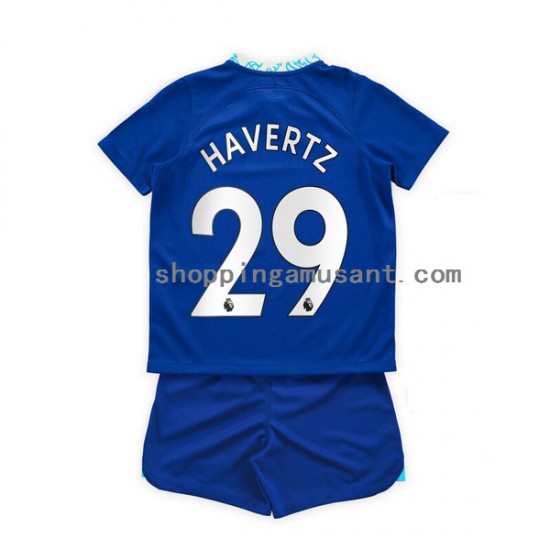 Maillot de Foot Chelsea Kai Havertz 29 Enfant Domicile 2022-2023 Manche Courte
