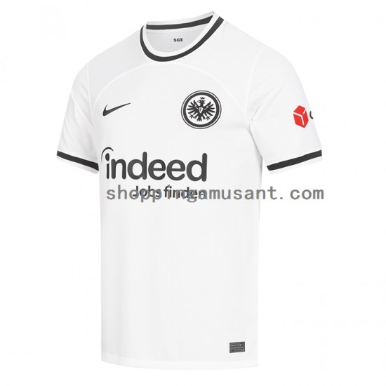 Maillot de Foot Eintracht Frankfurt Homme Domicile 2022-2023 Manche Courte