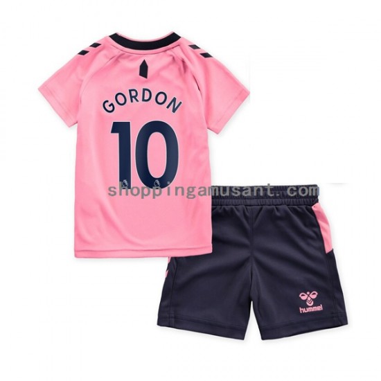Maillot de Foot Everton FC Gordon 10 Enfant Extérieur 2022-2023 Manche Courte