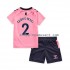 Maillot de Foot Everton FC James Tarkowski 2 Enfant Extérieur 2022-2023 Manche Courte