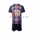 Maillot de Foot FC Barcelone Ronaldinho 10 Enfant Domicile 2022-2023 Manche Courte