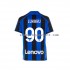 Maillot de Foot Inter Milan Romelu Lukaku 90 Homme Domicile 2022-2023 Manche Courte